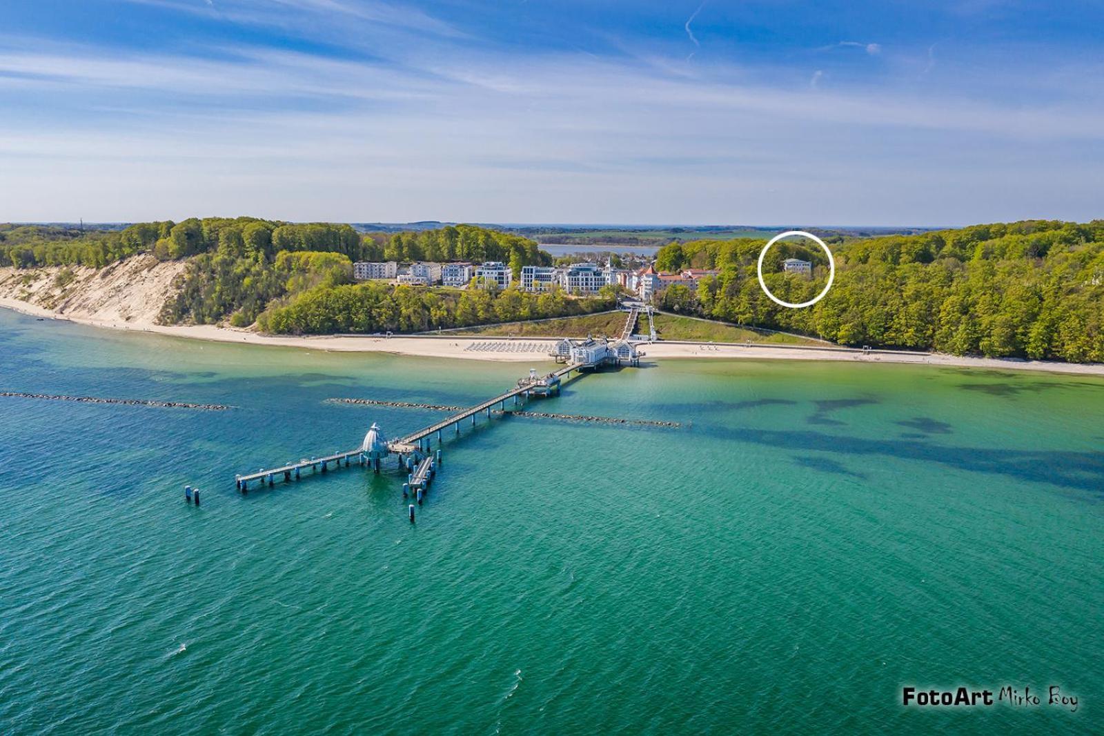 Residenz Seeblick Fewo 18 mit Balkon im 2 OG Sellin  Exterior foto